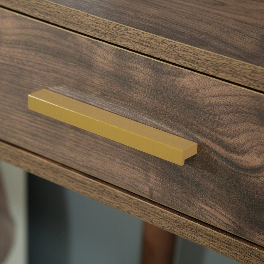 HOMCOM Schminktisch mit Schublade natur