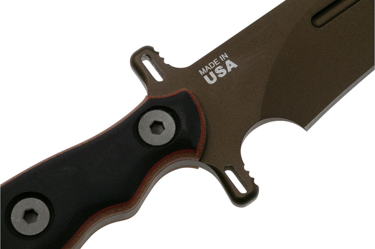 TOPS Knives Operator 7 OP7-03 Midnight Bronze, survivalmes