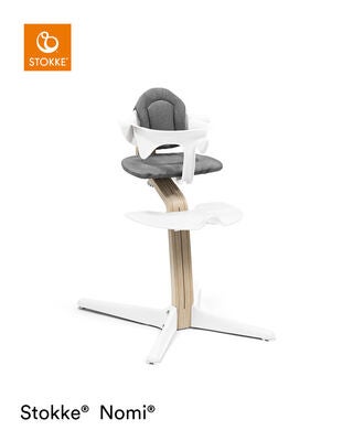 Stokke Nomi Stol Natural, White
