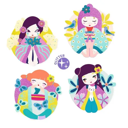 Djeco Glitzersand: Onnanoko