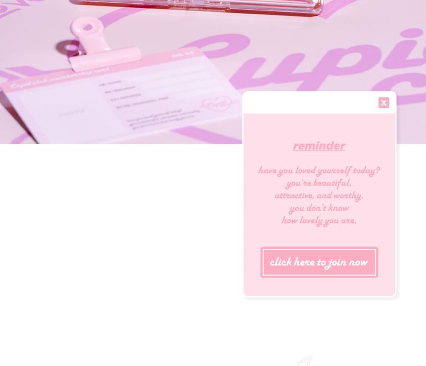 lilybyred - Mood Keyboard Cupid Club Edition - 2 typen