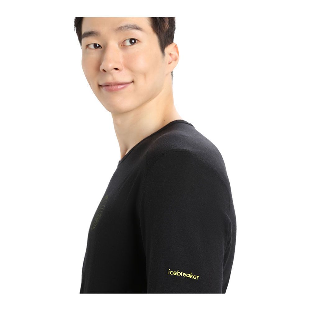 Icebreaker 200 OASIS - Tee-shirt Homme black