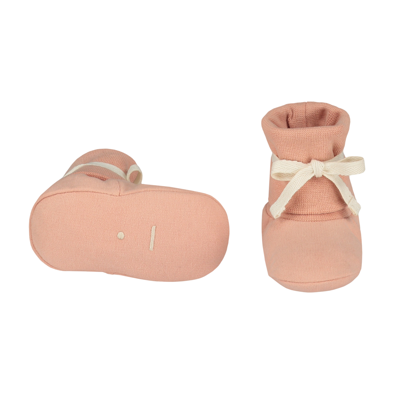 Baby Schühchen Ribbed rustic clay