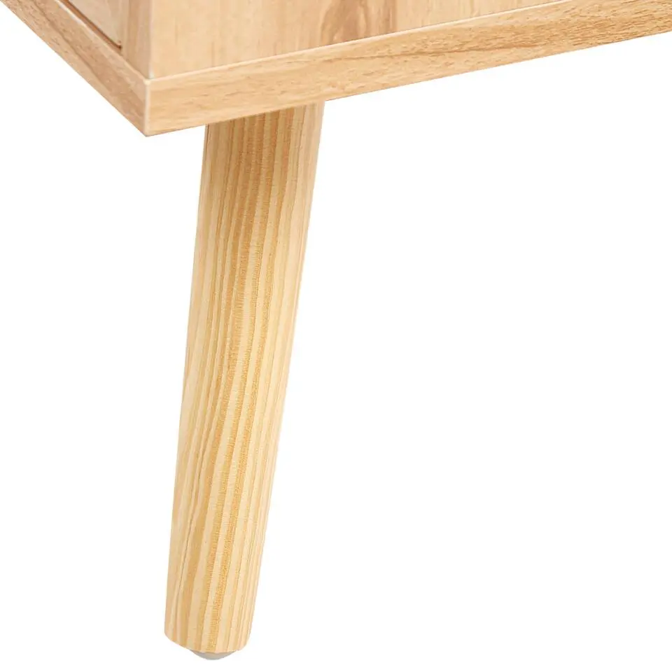 PEROTE - Commode - 6 Lades - Lichte houtkleur - Rotan