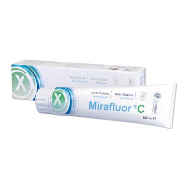 Miradent Zahncreme mirafluor c, 100 ml
