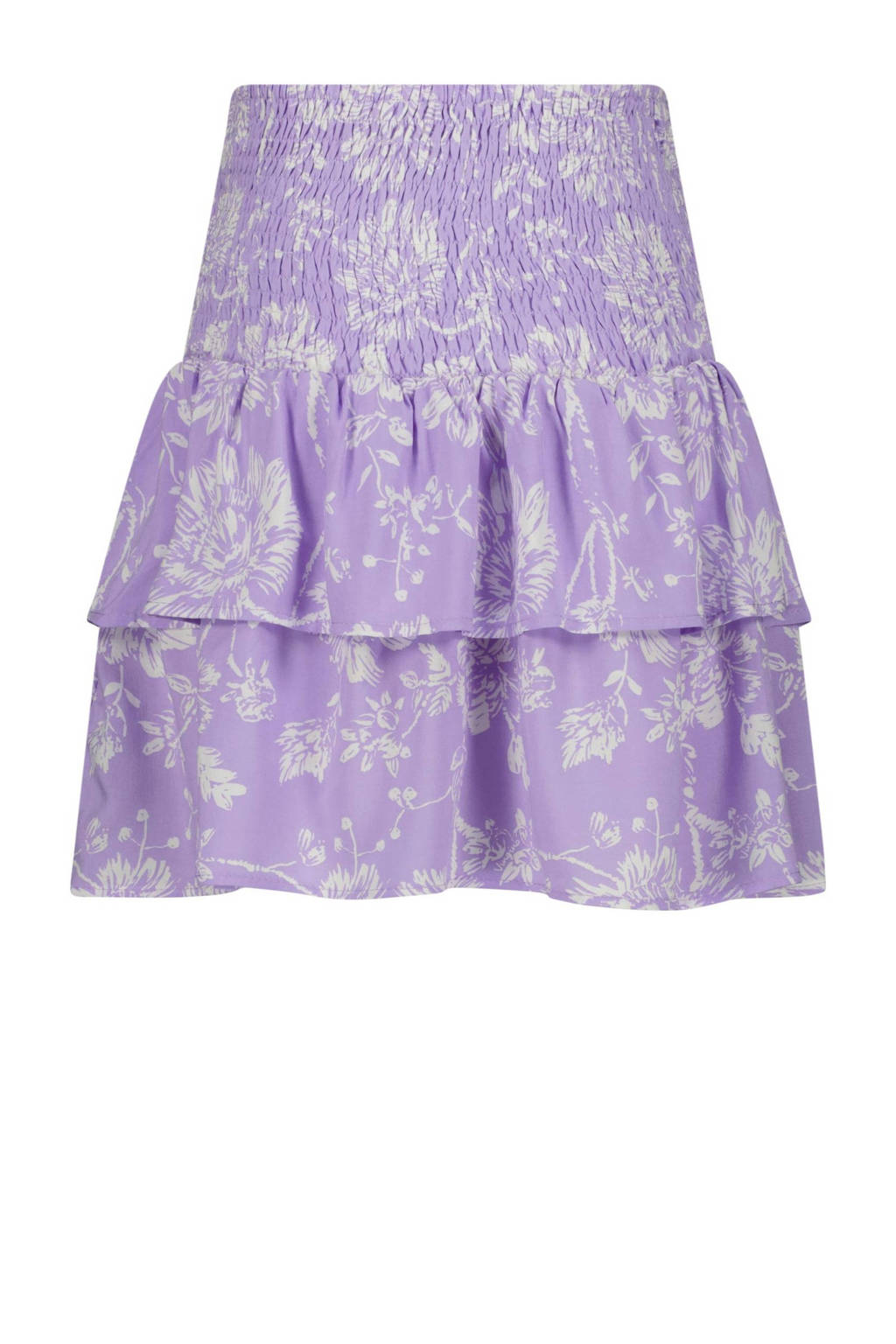 Vingino rok Quarry met all over print lila/wit