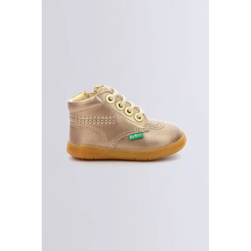 KICKBILLISTA CHAMPAGNE BOTTILLONS Cuir Fille
