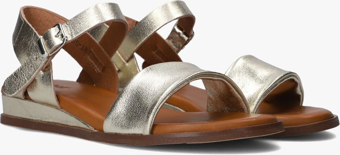 RED-RAG gouden red-rag sandalen 79370