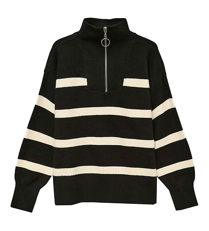 Vero Moda Girl Bluse - Strick - VmSaba - Black/Birch