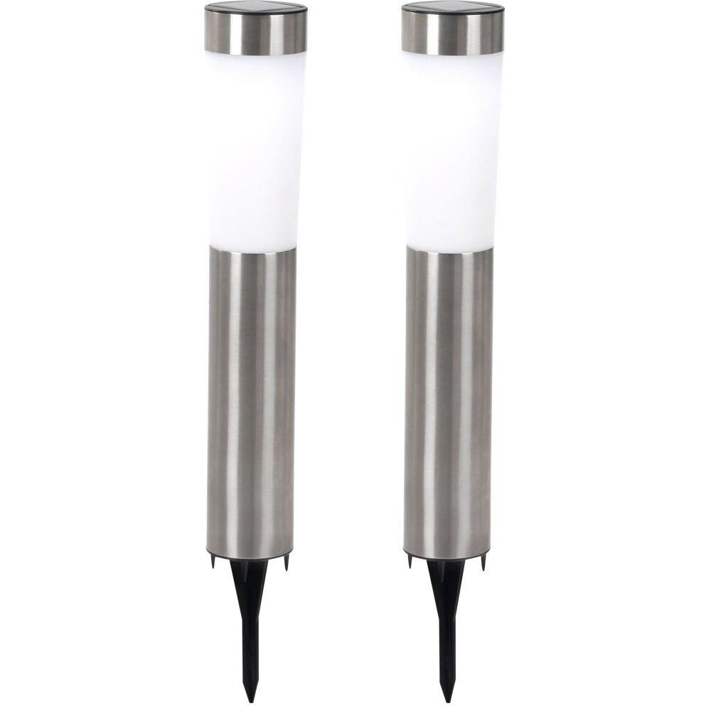 2er Set LED Solarleuchten für den Außenbereich