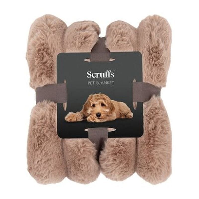 Scruffs Aspen Blanket Deken Hond Kat 110 x 75 cm | Taupe | 15328.1