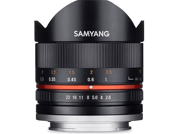 Samyang 8mm F2.8 UMC Fish-eye II, 11/8, Sony E