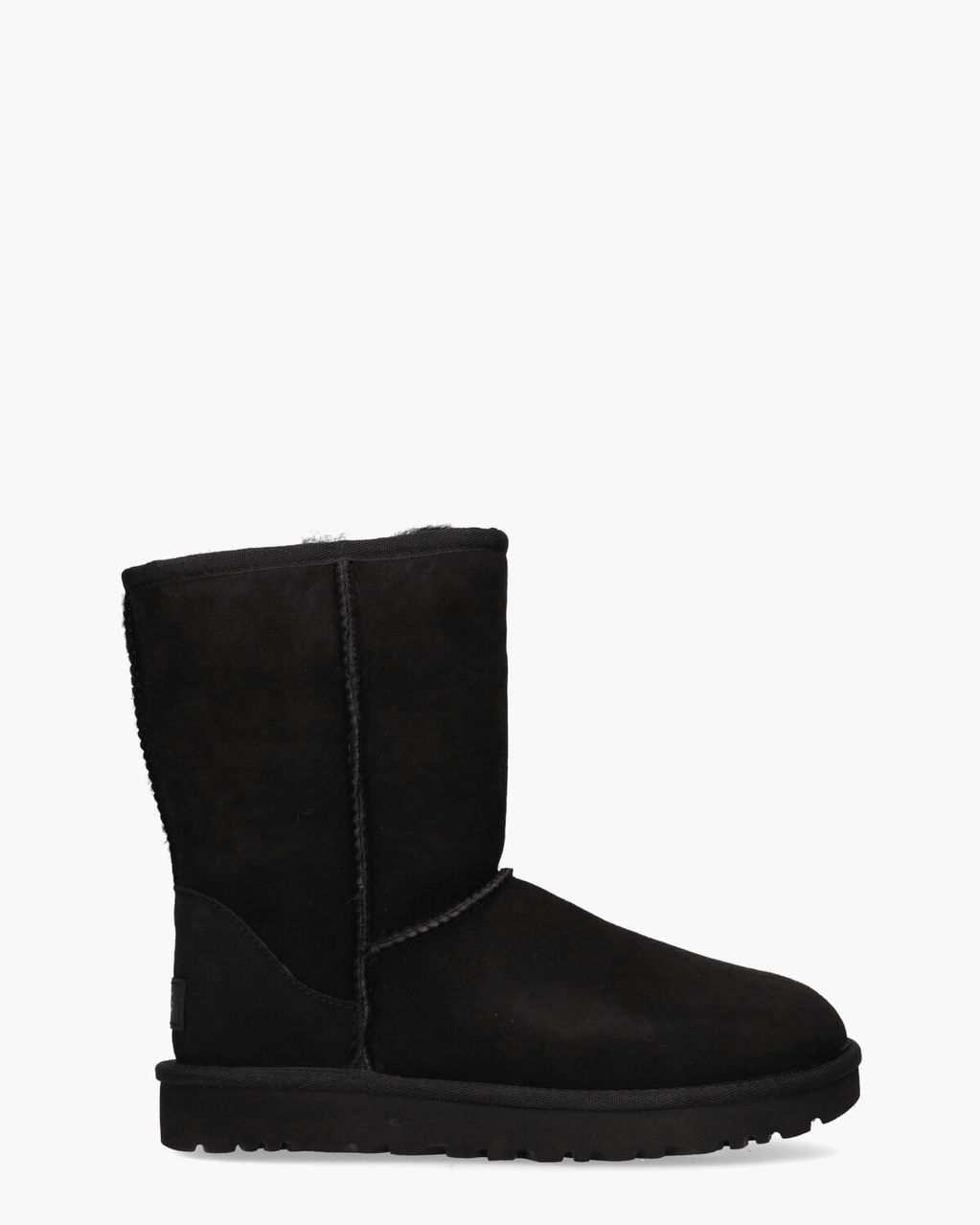 UGG Classic Short II Boot Black Dames Enkelboots