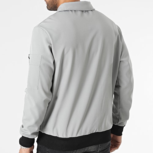 Veste Zippée Gris