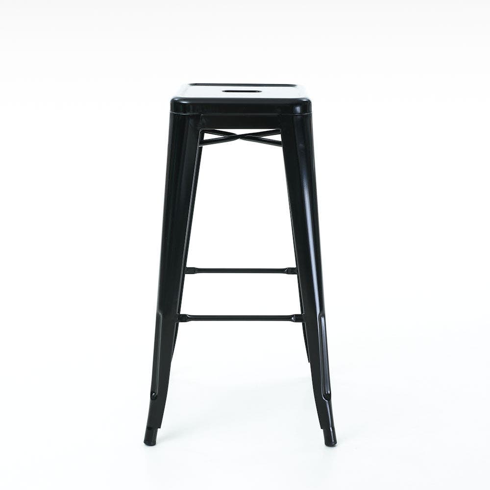 Legend Metalen barkruk zwart - 65 cm