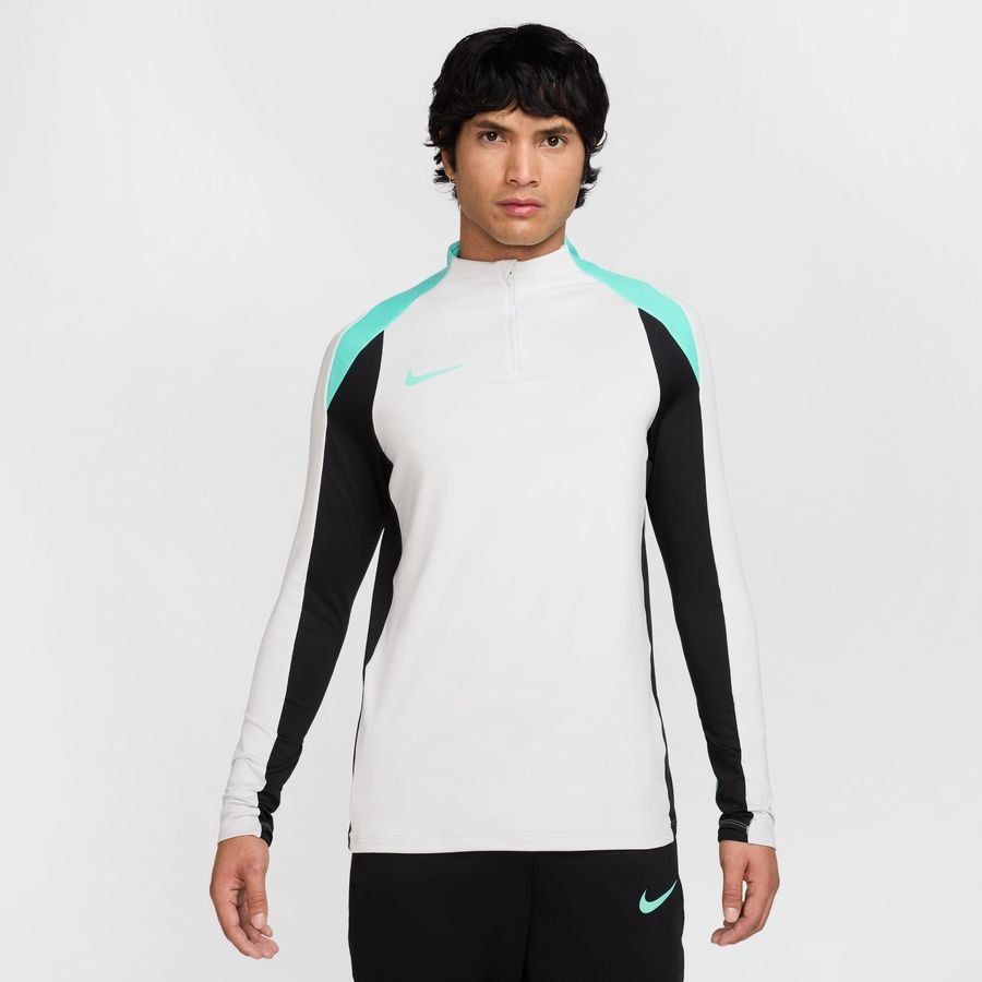 Nike Maillot d'Entraînement Dri-FIT Strike Drill Mad Energy - Blanc/Noir/Turquoise