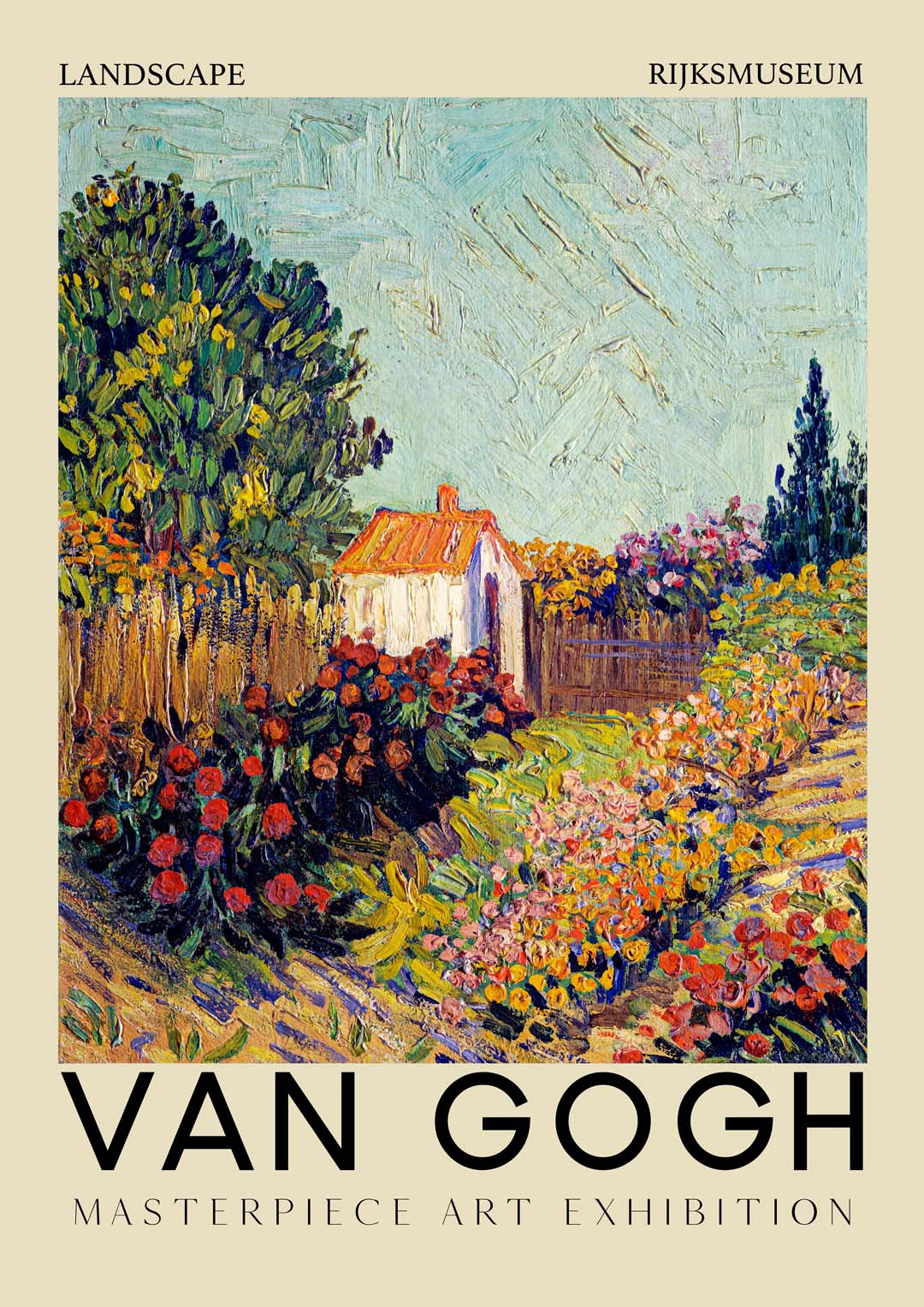 Ausstellung über die Landschaftskunst von Van Gogh