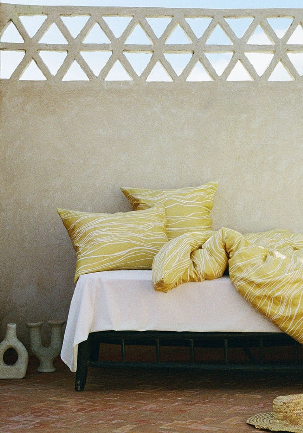 Journey Living Kissenbezug Sahara Dusty Yellow