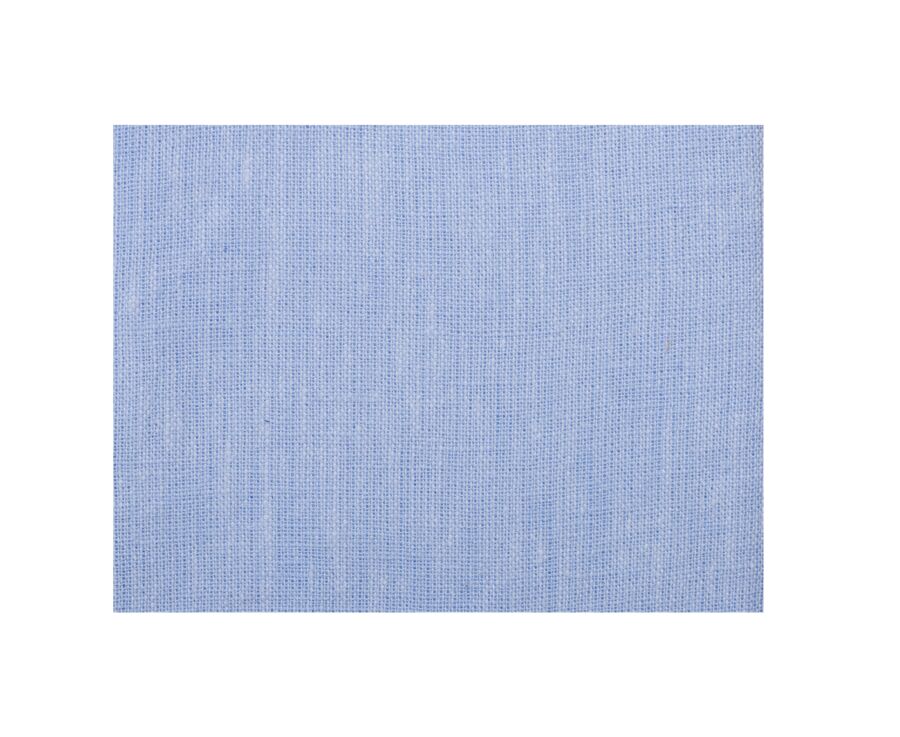 Chemise homme coton/lin Chambray Bleu Clair - SIPHÉRIN