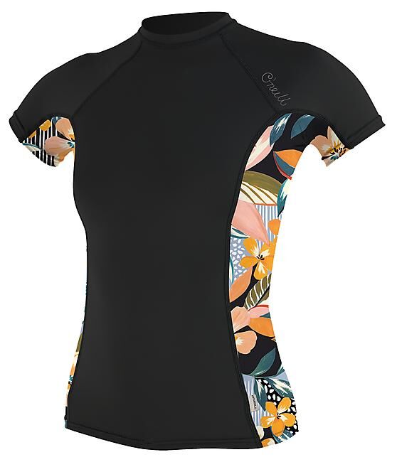 O'NEILL - T-SHIRT LYCRA SIDE PRINT MC FEMME