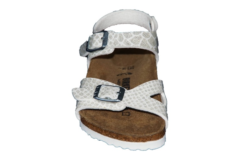 Birkenstock Rio Kids Breed Magic snake white