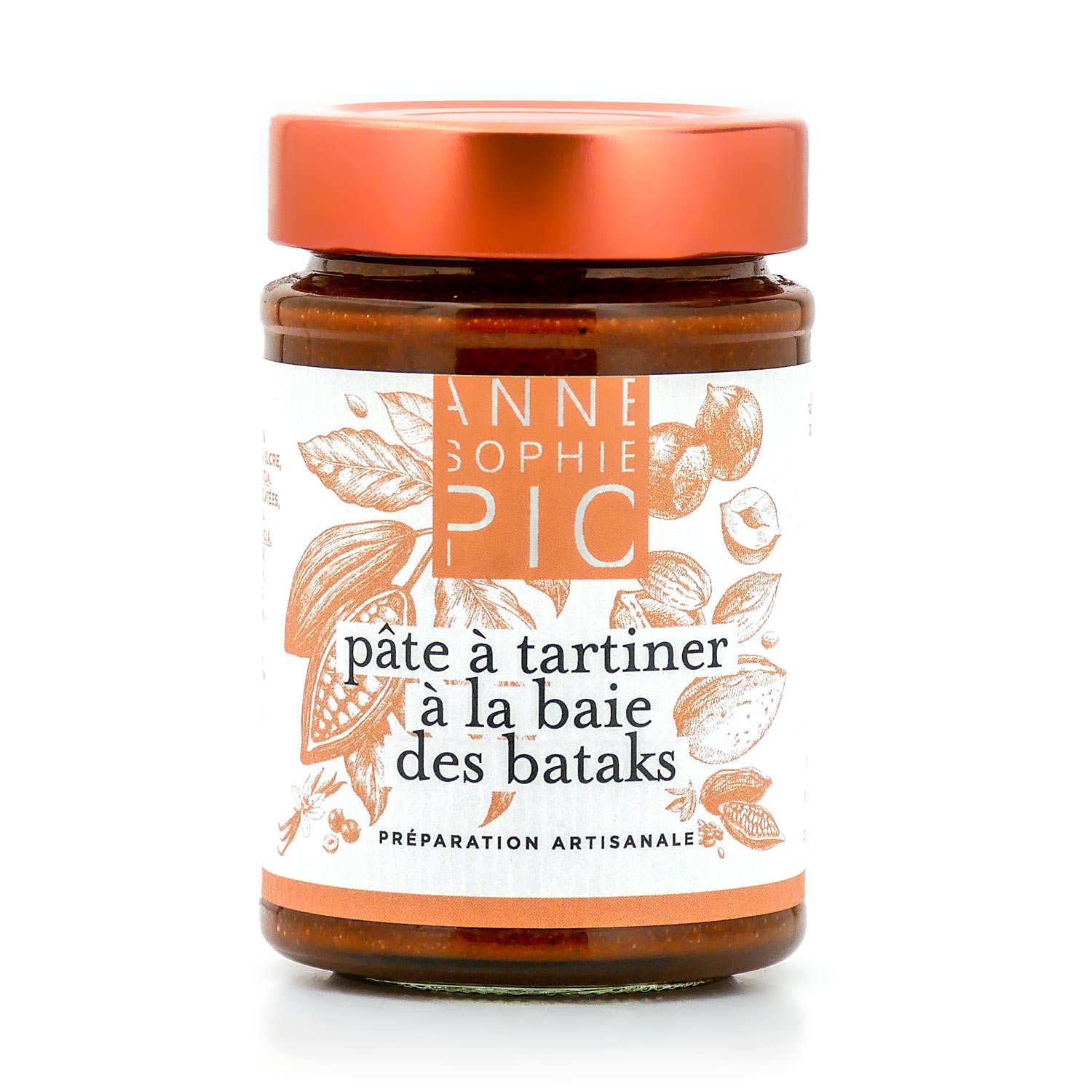Pâte à tartiner amande noisette à la Baie des Bataks