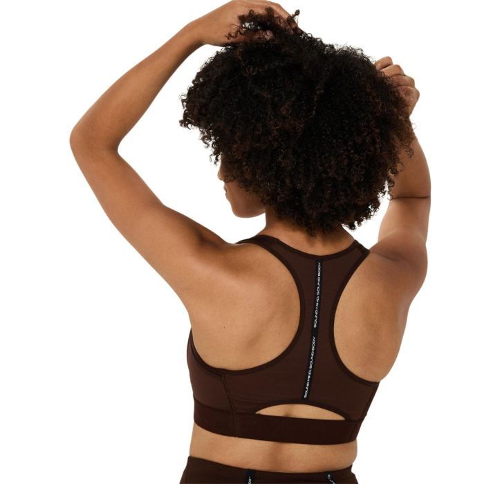 Asics Dame BH Road Compression Bra Brun