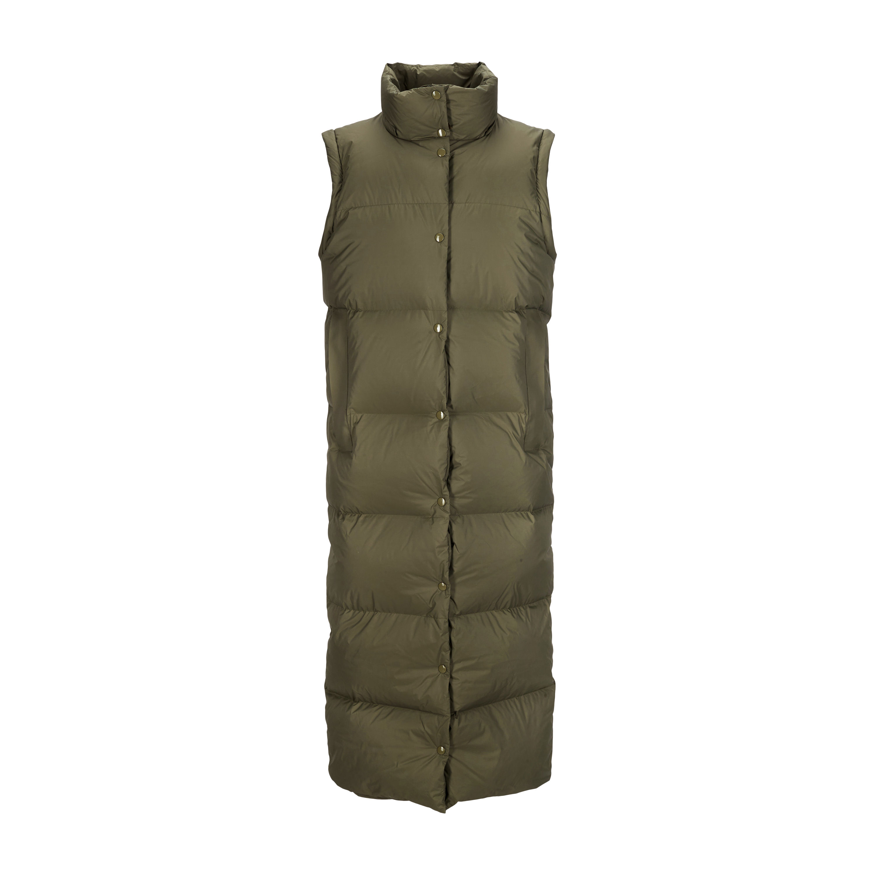 Capella Down Coat Multi Dame Tea Leaf