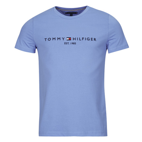 Tommy Hilfiger - TOMMY LOGO TEE - Bleu