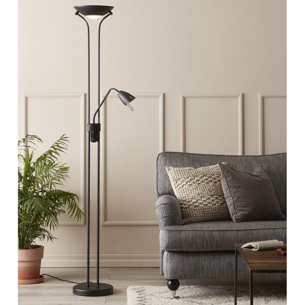 GULVLAMPE MARKSLÖJD DETROIT 2 SVART