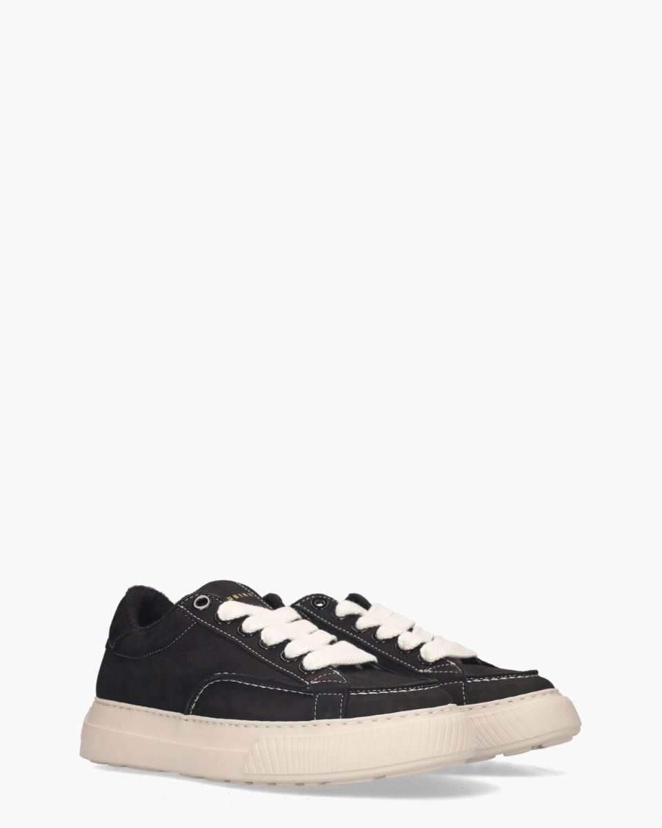 Nubikk Caldera Tora Zwart/Wit Damessneakers