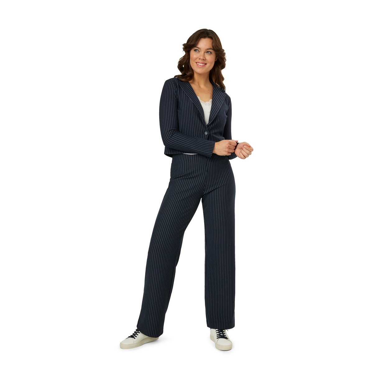Dames Pantalon 24174 pantalon pinstripe