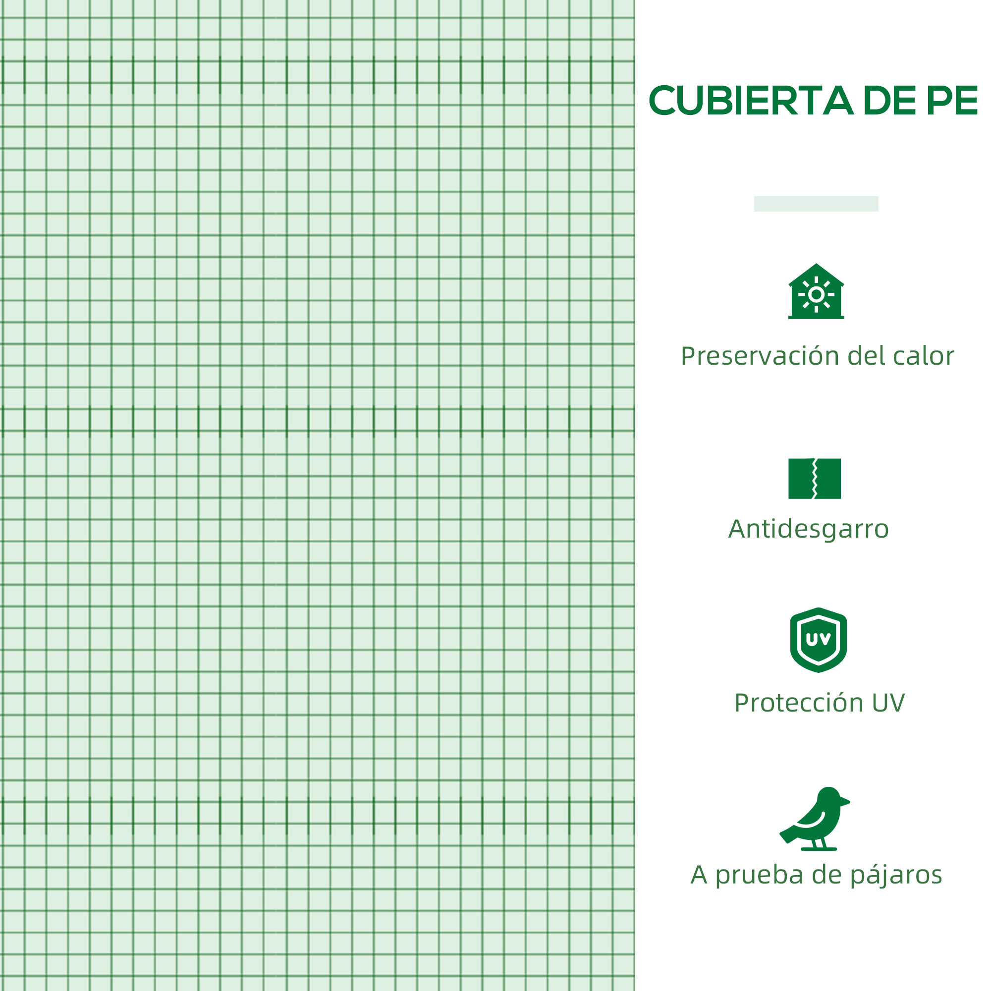 Miniestufa Outsunny