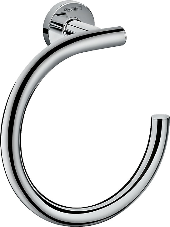 Anneau porte serviettes chromé Hansgrohe Logis Universal