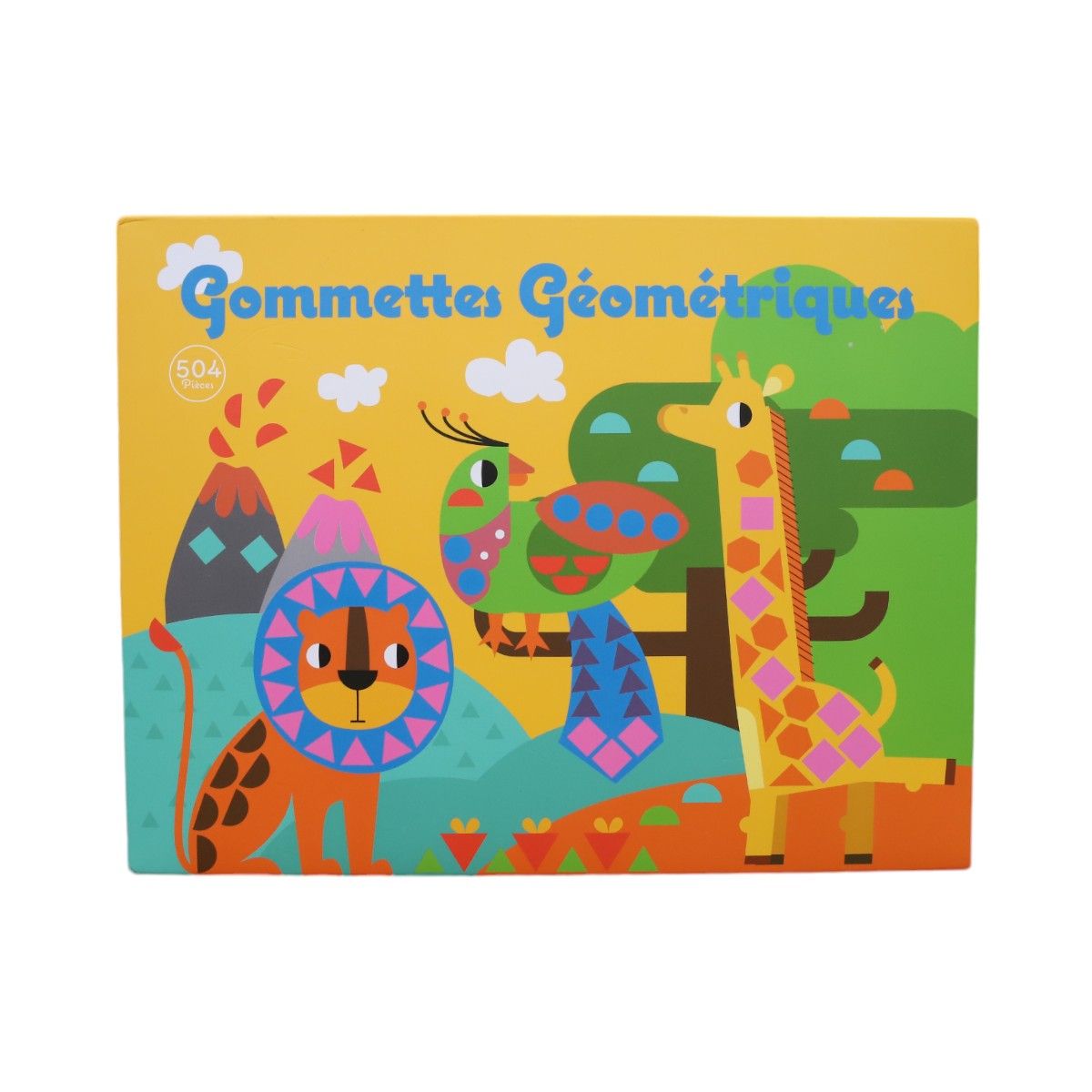 Livret imagier et gommettes géométriques Mercredi et Patati