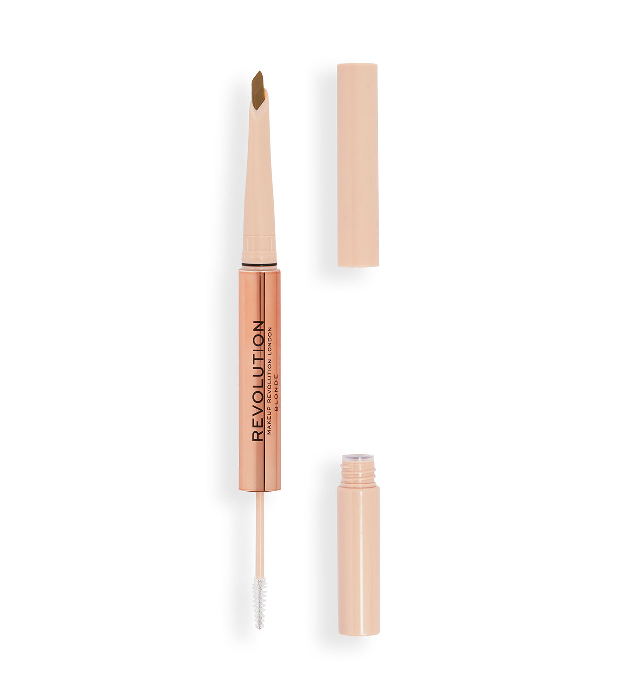 Revolution - Lápis de sobrancelha Fluffy Brow Filter Duo - Blonde