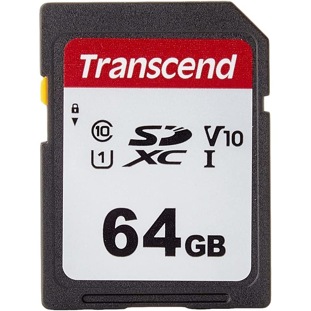 Transcend TS64GSDC300S 300S SDXC C10 U1 V10 64GB