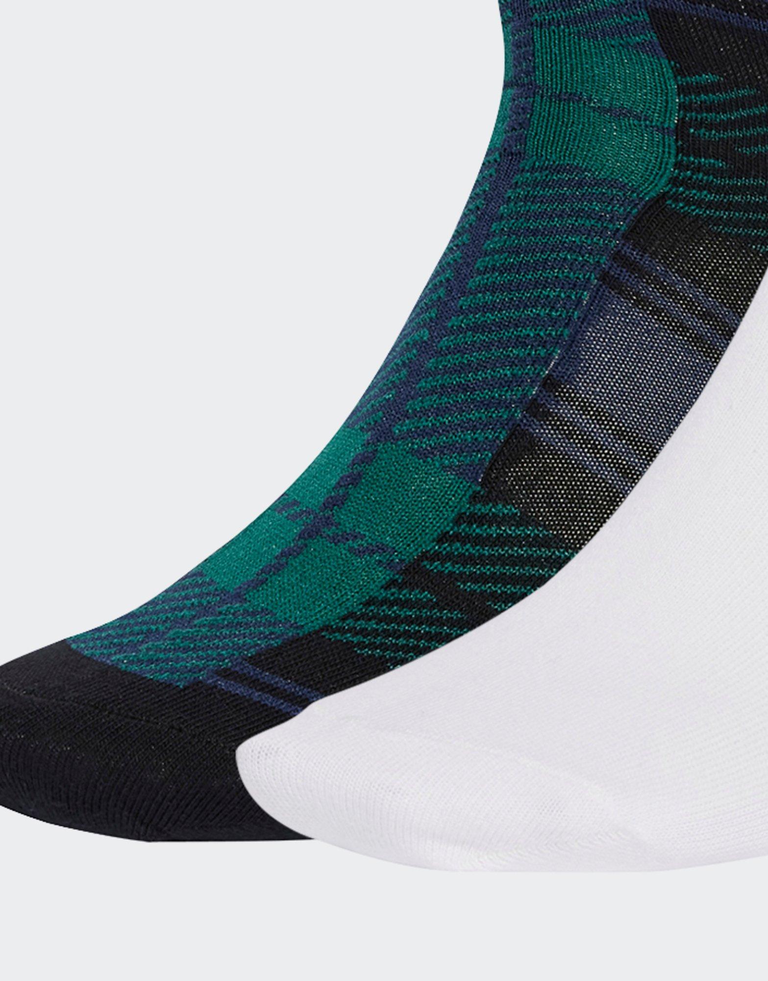 adidas Chaussettes mi-mollet Tartan (2 paires)