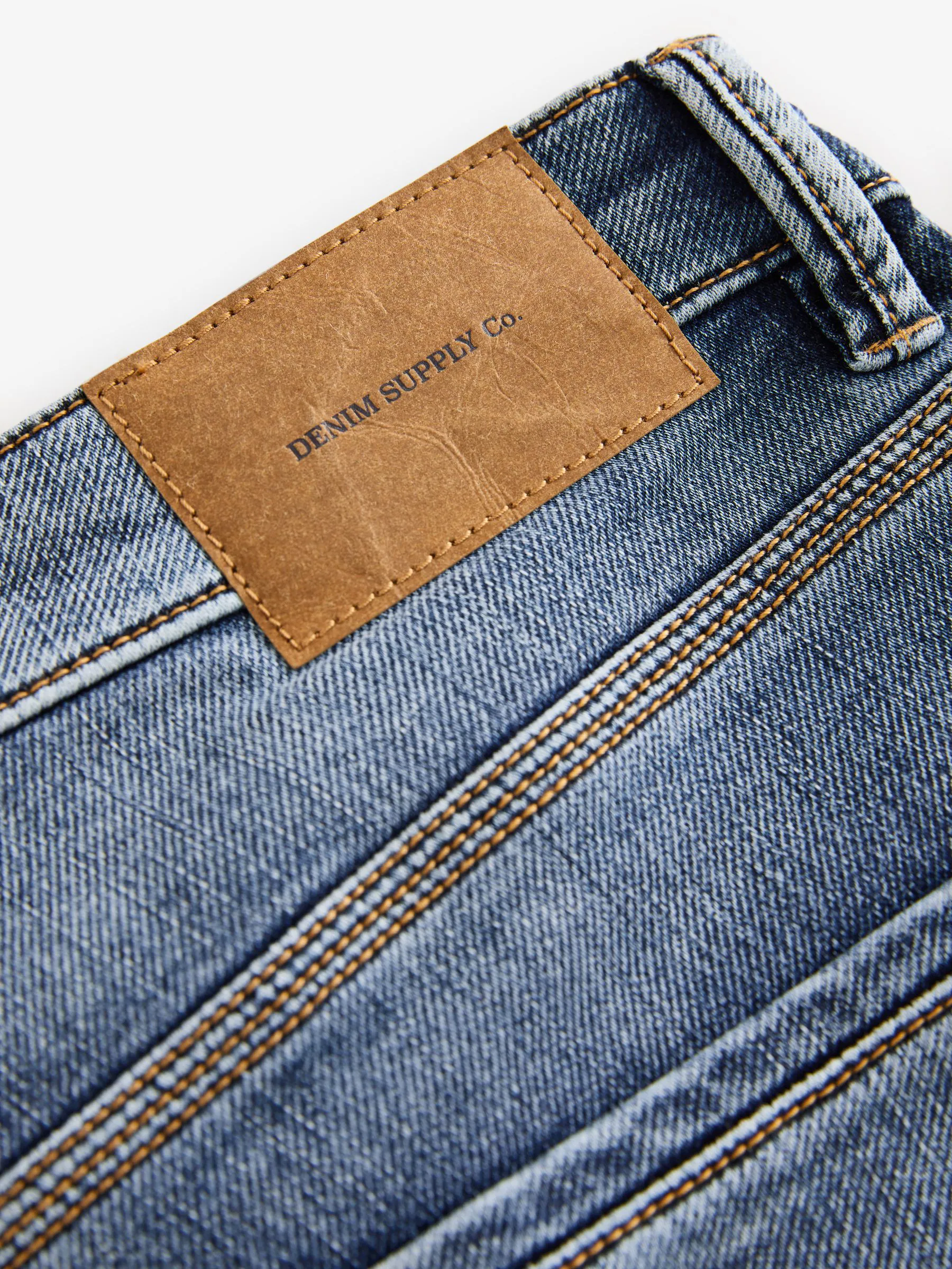Vintage lichtblauw - Strakke Pasvorm - Comfortabele stretchjeans