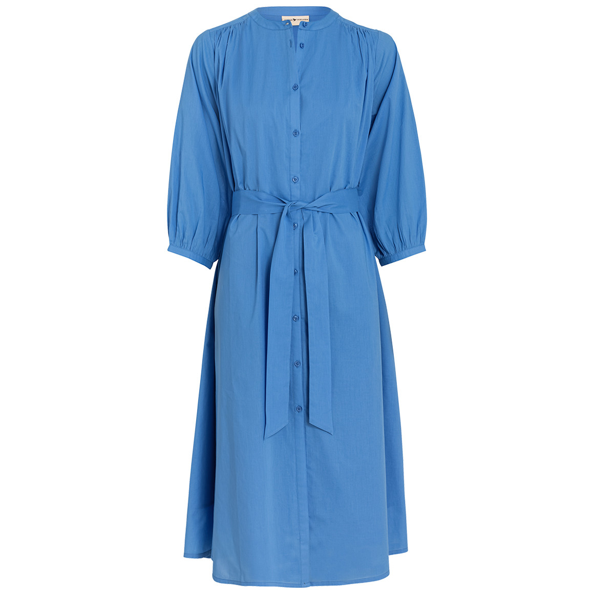 Jonas Nielsen Damen Kleid mit Ballonärmeln hellblau