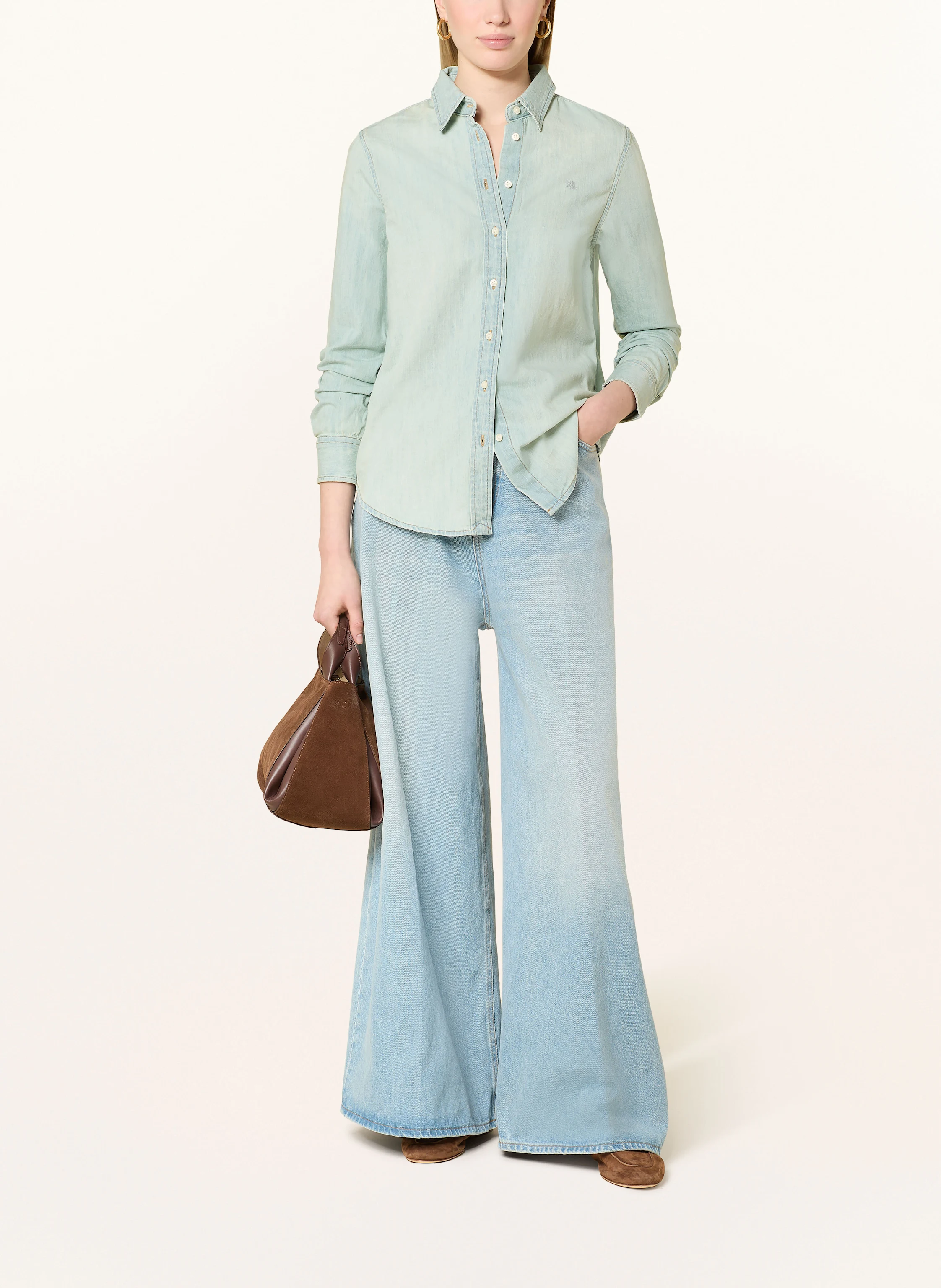 LAUREN RALPH LAUREN Jeansbluse