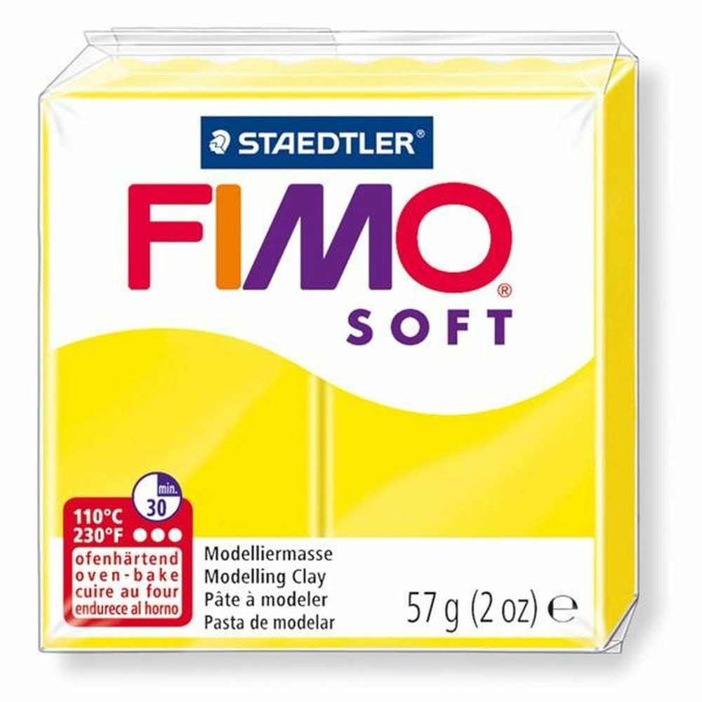 Pâte polymère 114 g - jaune