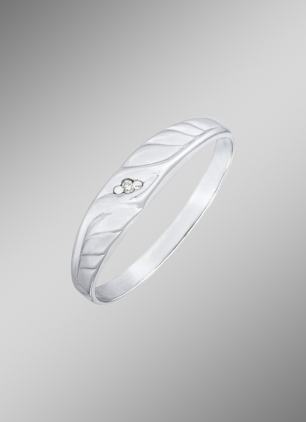 Damenring mit Diamant