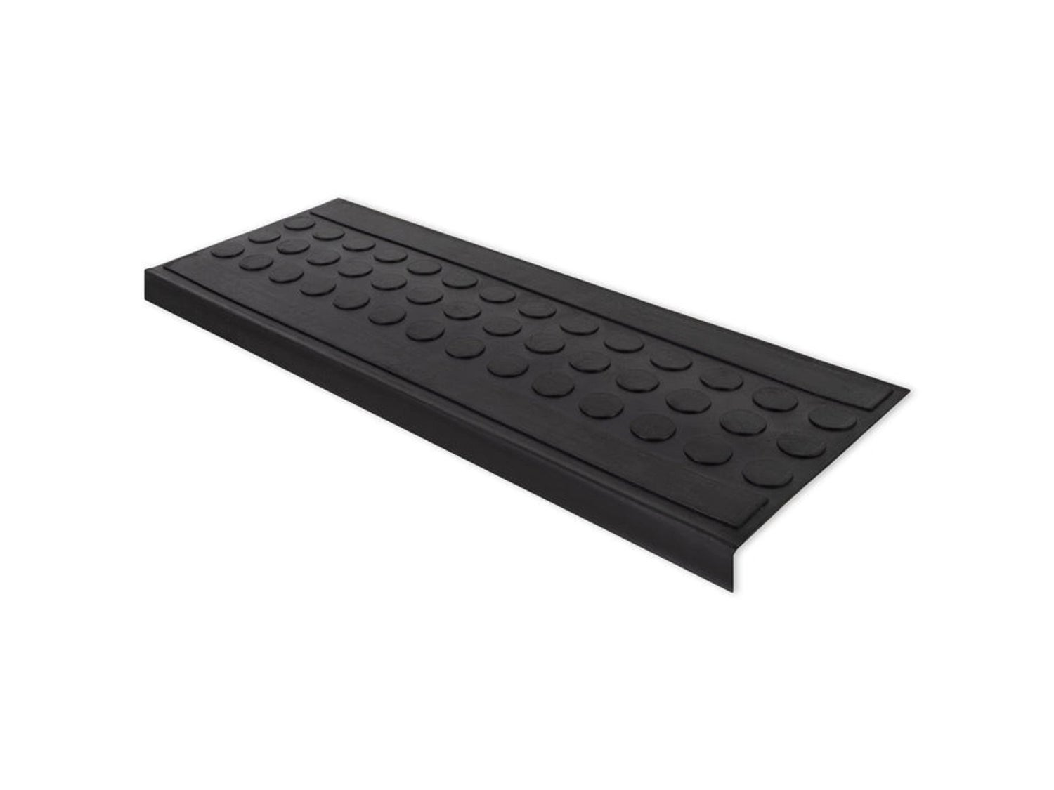 Rubberen trapmat Coin voor buiten, antislipmat 25 x 65 cm
