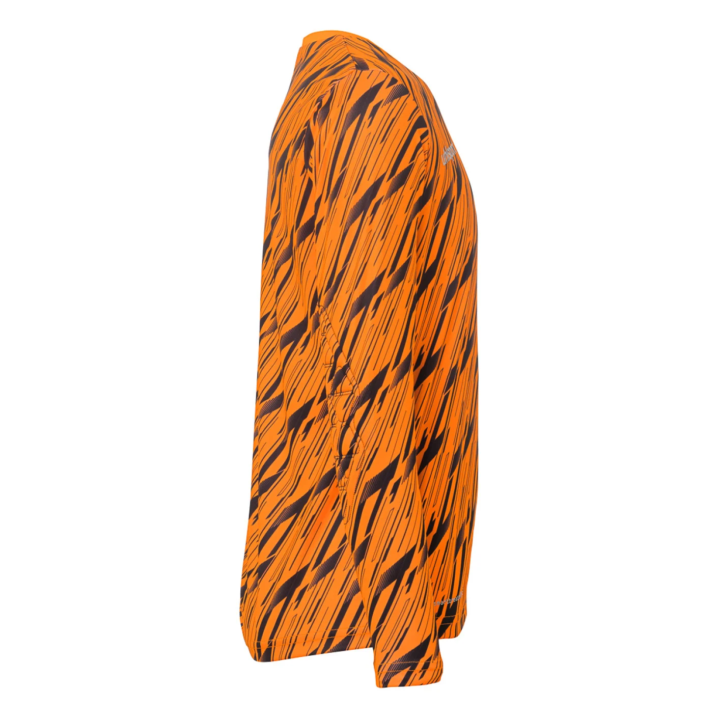 Uhlsport Progressive Keepersset Lange Mouwen Kids Feloranje Zwart