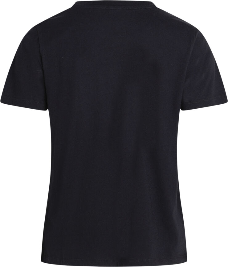 Mads Nørgaard - Copenhagen Single Organic Trenda P Tee FAV Sort