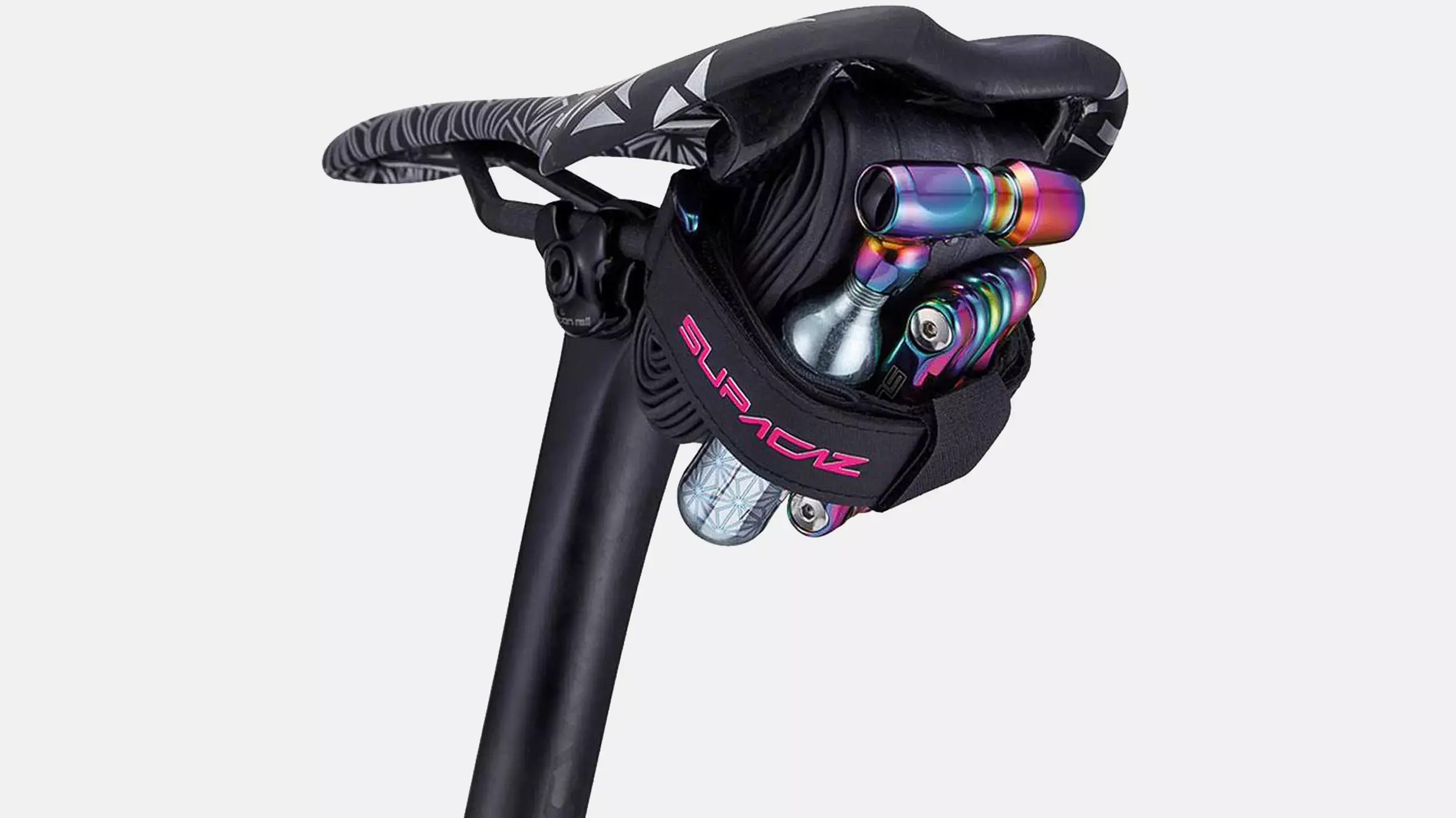 Supacaz Supa Strap Zwart