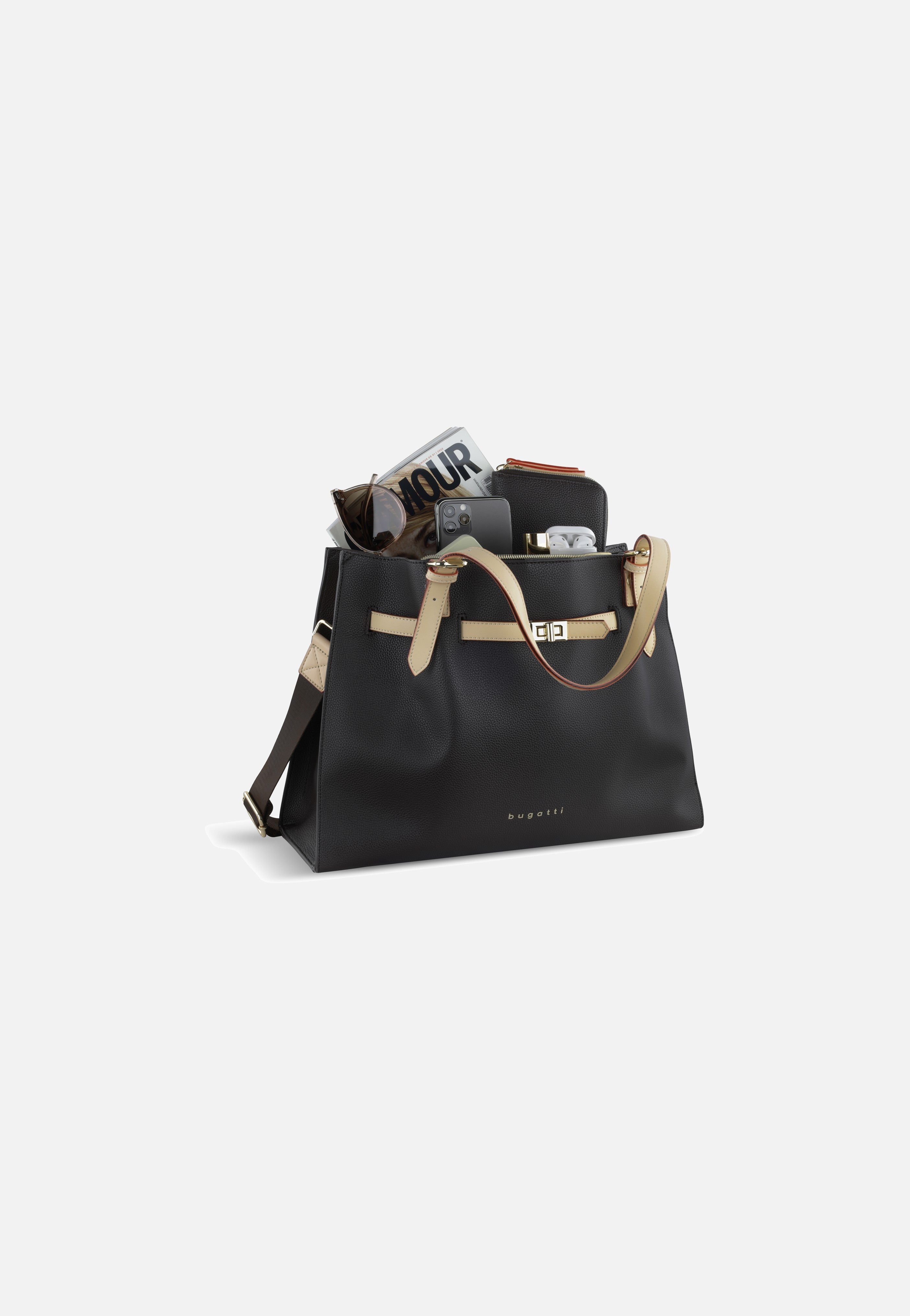 Ella L Dunkelbraun - Tote Bag