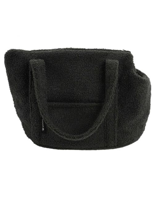 Wooff Transport Bag Teddy - Hondendraagtas - 55x40x32 cm Antraciet