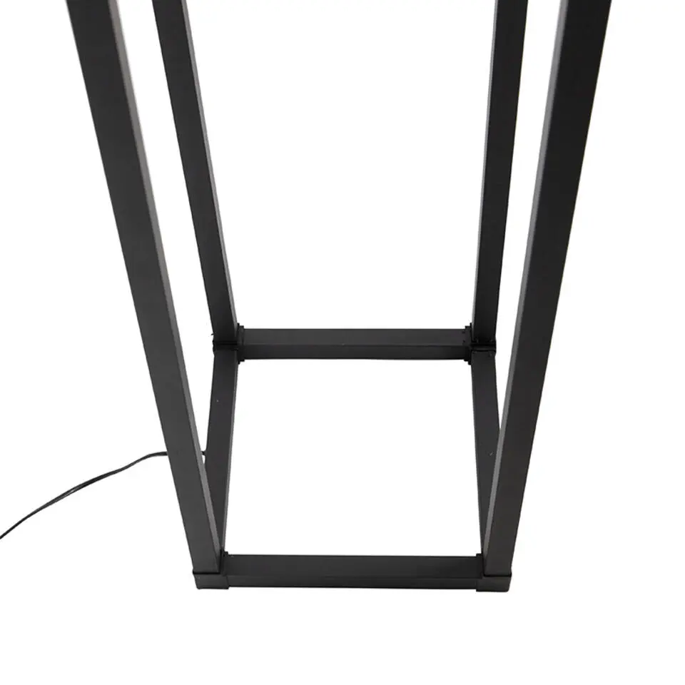 Qazqa vloerlampen big_cage zwart e27